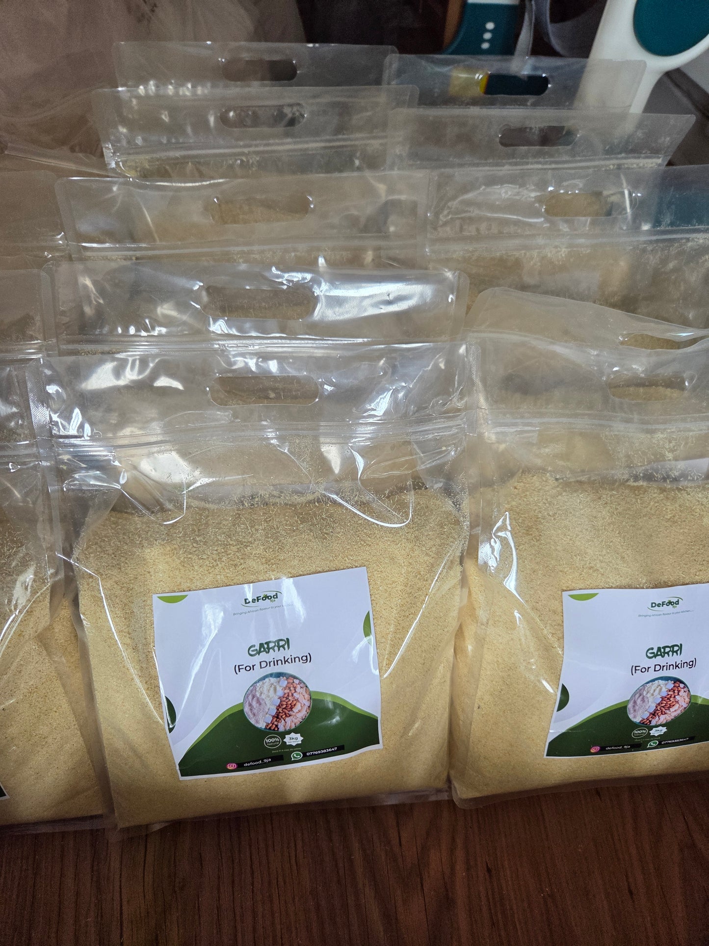 GARRI (CASSAVA FLOUR) FOR MAKING EBA AND DRINKING
