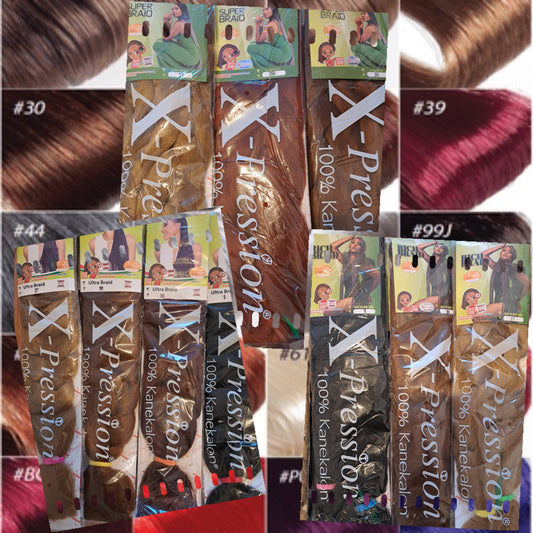 EXPRESSION ATTACHMENT - Braiding Hair Extensions