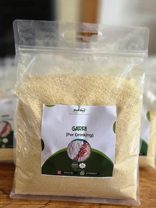 GARRI (CASSAVA FLOUR) FOR MAKING EBA AND DRINKING